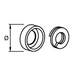 Arandela Espiral Pasador Lateral Caterpillar