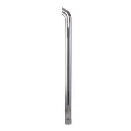 STACK PIPE, CURVED 4 IN (102 MM) ID X 72 IN (1829 MM) CHROME