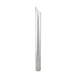 STACK PIPE, 45 DEGREE 5 IN (127 MM) ID X 60 IN (1524 MM) CHROME