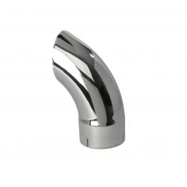 Cola de Escape, 5 IN (127 MM) ID X 12 IN (305 MM) CHROME